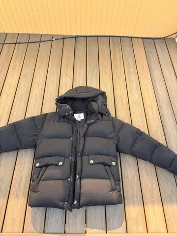 PYRENEX 란스 자켓 블랙 다운 자켓