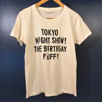 The Birthday x PUFFY T셔츠 화이트 M 사이즈