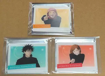 주술회전 타워 레코드 Class Photo 아크릴 카드 3종 세트