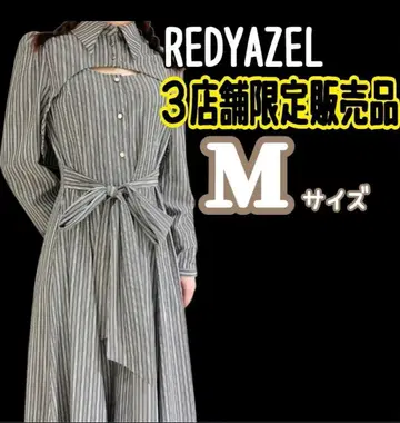 REDYAZEL 스트라이프 셔츠 원피스 M 사이즈
