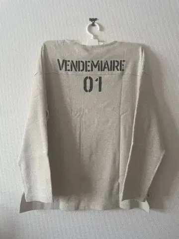 VENDEMAIRE 01 긴팔 트레이닝복 그레이