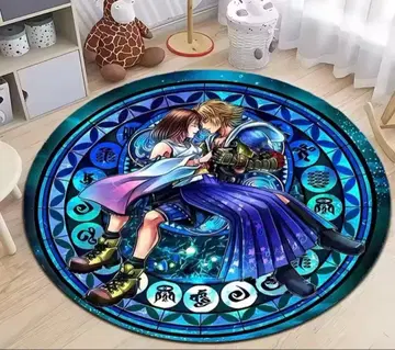 파이널 판타지 10 티다 유나 캐릭터 러그 40cm