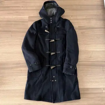 ScyeBasic 네이비 남성용 후드 부착 더플 코트 [ 40 ]