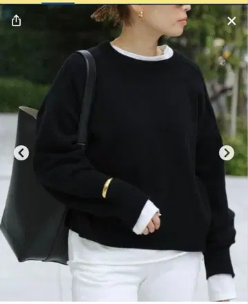 Deuxieme Classe 미들 게이지 크루넥 풀오버