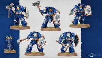 미조립 미도색 터미네이터 어솔트 스쿼드