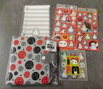 시마무라 베이맥스 씰북 세트 씰 디즈니