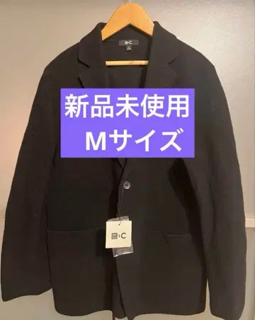 미사용 새상품 유니클로C 25AW 니트 자켓 블랙 M 사이즈