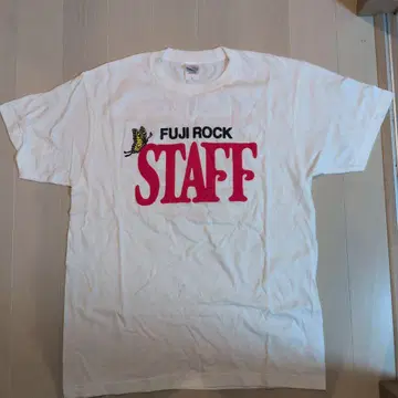 후지 록 페스티벌 '18 스태프용 T셔츠 L 사이즈