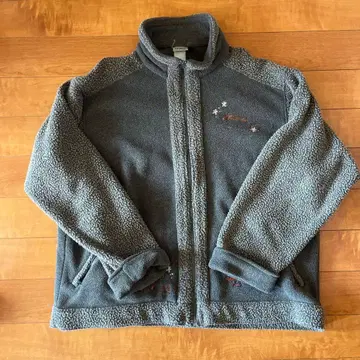 [ 80s~90s ] L.L.Bean 그레이 카키 플리스 자켓