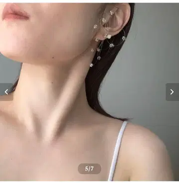 안개꽃 프리즘 귀걸이 liqui