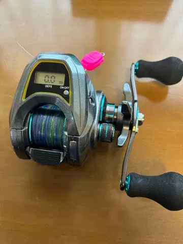 [ 미사용품 ] 디지털 표시 낚시릴