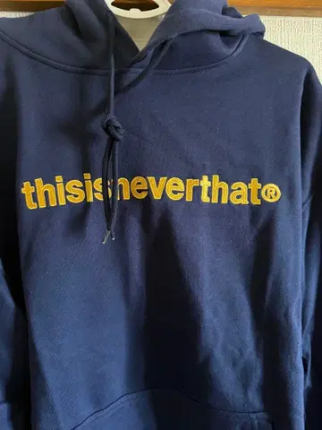 thisisneverthat 네이비 후드티