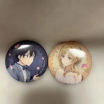 소드 아트 온라인 오디널 스케일 캔뱃지 웨딩