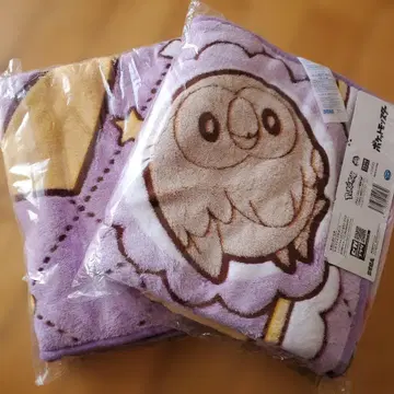 포켓몬 올빼미 디자인 플리스 담요