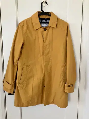 SHIPS 머스타드 스프링 코트 S