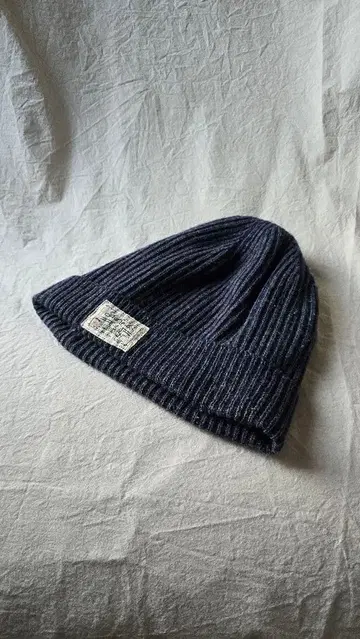 [ AVIREX ] 니트 모자 네이비 비니