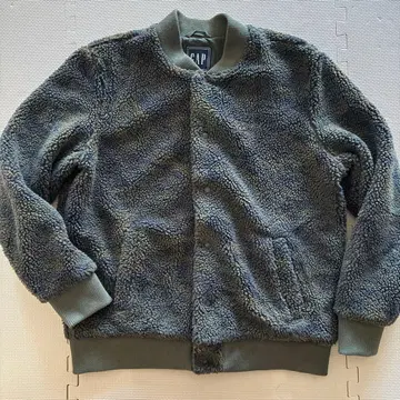 GAP 카모플라쥬 두꺼운 원단 보아 자켓 플리스 자켓 카모플라쥬