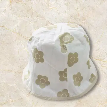 거의 새상품 마리퀀트 리버서블 버킷햇 베이지 화이트 피크닉 나들이
