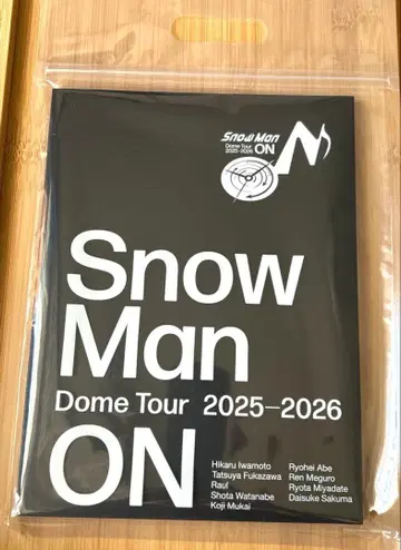 SnowMan 2025 Dome tourON 투어 팜플렛