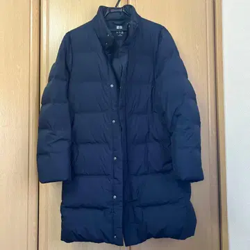 유니클로 UNIQLO 네이비 다운 자켓 M