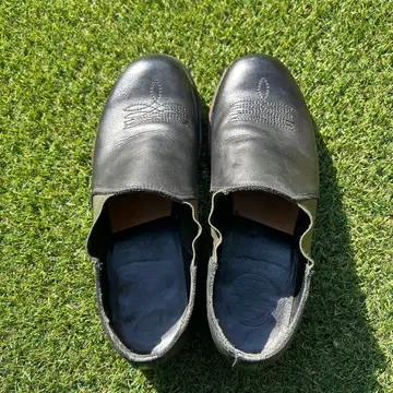 네이버후드 가죽 신발 사이드 고어