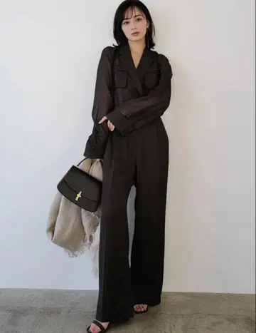 미사용 새상품 택 포함 anuans 사파리 시어 올인원