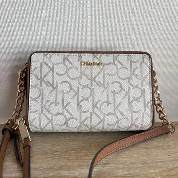 [ 미사용 새상품 ] Calvin Klein 숄더백 로고 프린트