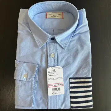 나노 유니버스 긴팔 셔츠 블루