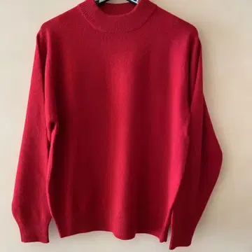 캐시미어 100% 스웨터 빨간색