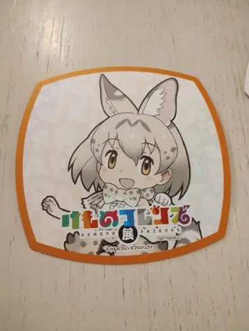 케모노 프렌즈 코스터 화이트 서벌