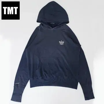 TMT 클래식 래글런 후드 맨투맨 네이비 L 사이즈
