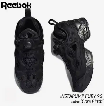 리복 인스타펌프 퓨리 95 코어 블랙