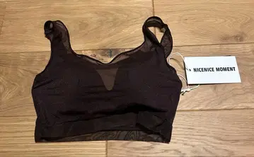 NICENICE MOMENT MESH BRA TANK