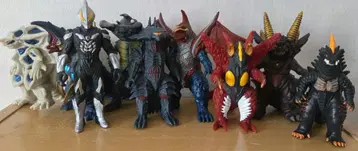 일부 라이브 사인 포함 울트라 괴수 시리즈 소프트 비닐