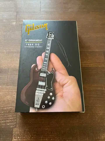 Gibson 1964 SG Standard Cherry 미니어처 기타