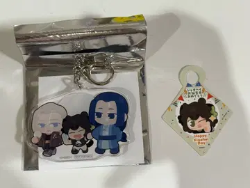 라오허우지전기 T 조이 한정판 드링크 특전 아크릴 키링 생일 택 포함