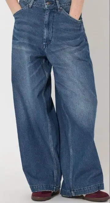 BIG MAC 데님 와이드 팬츠 36