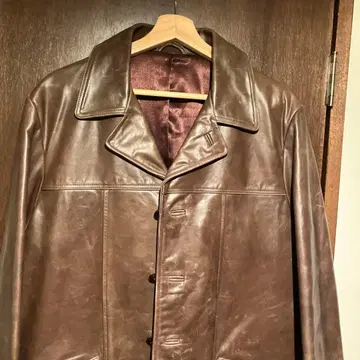 OR GLORY 가죽 자켓 카우하이드