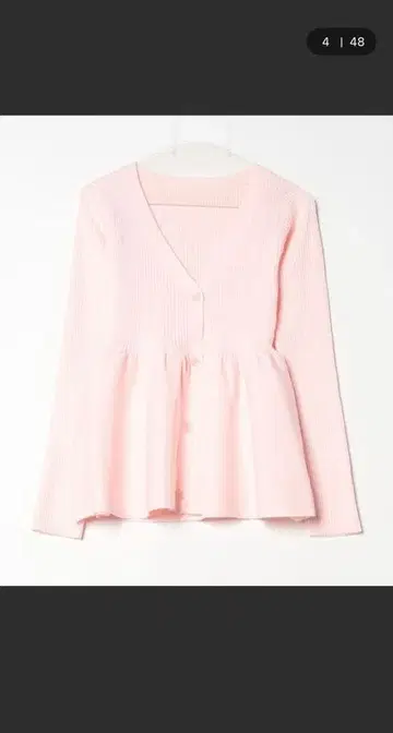 [ 시착만 한 새상품급 ] 페플럼 니트 가디건