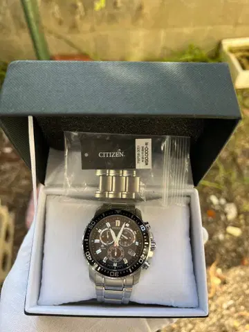 CITIZEN Eco-Drive 크로노그래프 손목시계