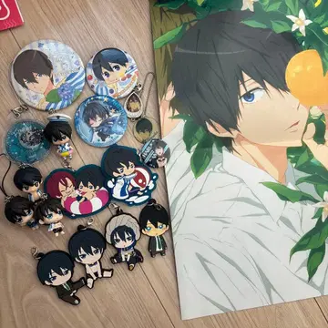 Free! 나나세 하루카 굿즈 세트