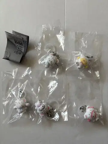 산리오 캐릭터즈 메지루시 액세서리 폭신폭신 스노우 세미 컴프 가챠