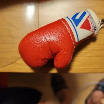 위닝 복싱 그로브형 키링 레드