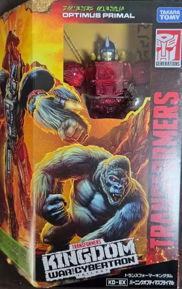 새상품 트랜스포머 킹덤 KD-EX 버닝 옵티머스 프라이멀
