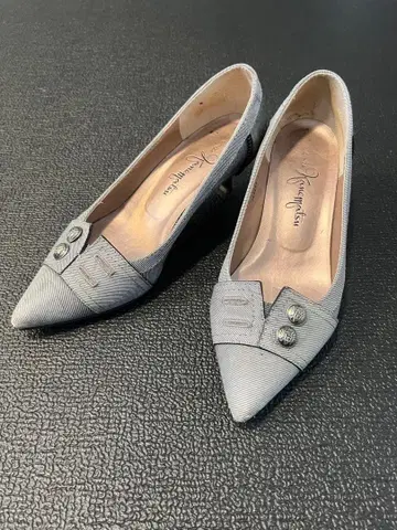 스틸레토 하이힐 긴자 카네마츠 데님