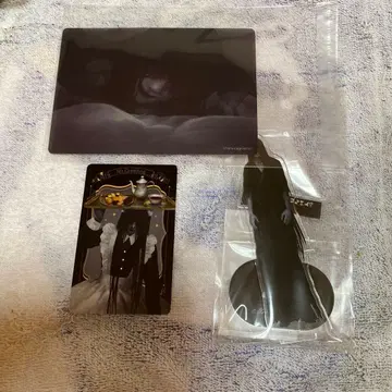 문자화화 기어가는 남자 아크릴 스탠드 카드