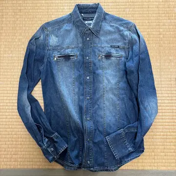 돌체앤가바나 데님 셔츠