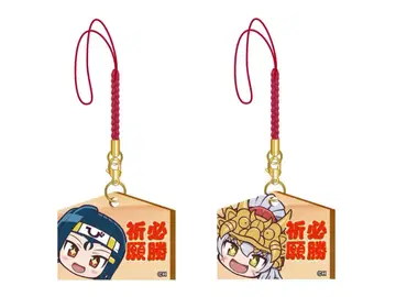 전국 오토메 필승 기원 미니 에마 [ 다케다 신겐 & 우에스기 켄신 ]