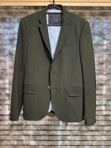 ZARA MAN 테일러드 자켓 다크 그린 44 USA