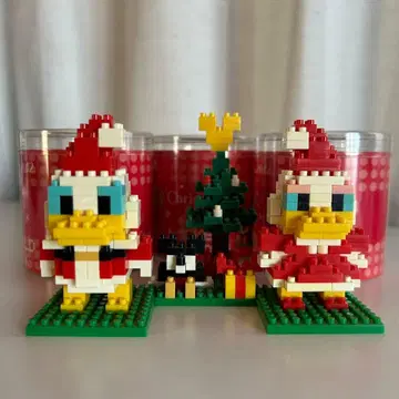 디즈니 크리스마스 시리즈 나노블록 3종 세트